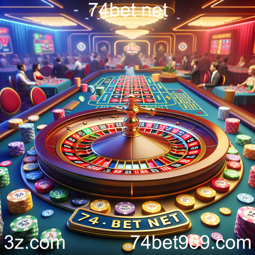 Descubra a Emoção da Roleta no 74bet net